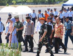 Danny Pomanto Sambut dan Dampingi KASAU Resmikan Baseops Sulhas