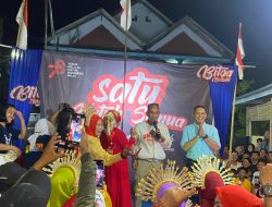 Warga Bitoa Senang Pesta Rakyat Dihadiri Ketua DPRD Makassar Rudianto Lallo