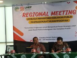 LHKP Gelar Regional Meeting di Makassar, Bahas Peran Strategis di Ranah Politik