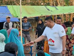 Bacaleg Gerindra ini Bantu Korban Kebakaran di Bisappu Bantaeng