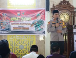 Jumat Curhat di Masjid Agung, Kapolres Parepare Arman Muis Didoakan Jamaah