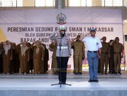 Ditlantas Polda Sulsel dan Jajaran Serentak Melaksanakan Program Police Goes To School