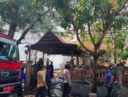 Dua Unit Rumah Kosong Ludes Terbakar di Parepare