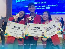 Mahasiswa Unhas Sabet 2 Medali Emas Kompetisi Debat Tingkat Nasional