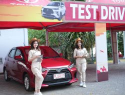 Sensasi Test Drive di Saletember Deal By Kalla Toyota Berhadiah Motor Listrik