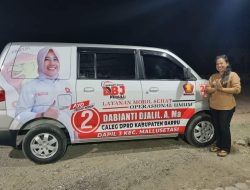 Caleg Gerindra Dapil Barru Dabianti Djalil Hadirkan 2 Unit Mobil Layanan Bagi Warga Bojo