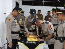 Kapolres Pelabuhan Makassar AKBP Yudi Frianto Pimpin Sertijab Pejabatnya