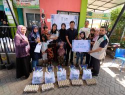 Cegah dan Tangkal Stunting, YBM PLN UIP Sulawesi sebarkan 170 Paket Gizi di Kelurahan Tamangapa