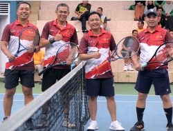 Bupati Bantaeng Ilham Azikin Buka Secara Resmi Turnamen Tennis Kapolres Cup II