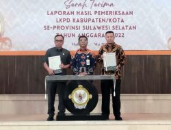 Terima LHP LKPD 2022, Basli Ali Sukses Antarkan Pemkab Selayar Raih WTP Ketujuh Kalinya
