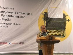 Komitmen Meningkatkan Kualitas Pemberitaan, Kemenkumham Sulsel Ikuti Penyusunan Pedoman Manajemen Pemberitaan