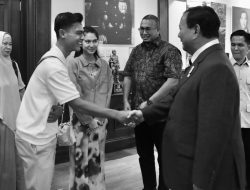 Prabowo Ucapkan Selamat dan Terima Kasih Kepada Pratama Arhan