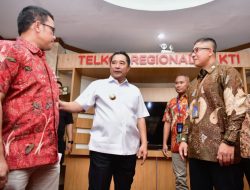 Kunker ke Kantor Telkom Regional VII KTI, Pj Gubernur Sulsel Dorong Peningkatan Layanan Telekomunikasi