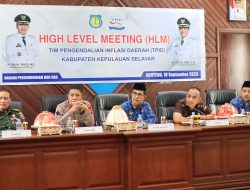 Pimpin Rapat High Level Meeting TPID, Saiful Arif: Harus Ditindaklanjuti dengan Aksi Lapangan