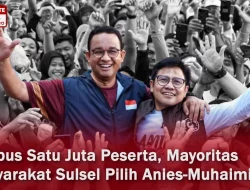 Dibanjiri Warga Sulsel Bersama NasDem, PKS & PKB: Jalan Gembira AMIN di Makassar Tembus 1 Juta Lebih Peserta