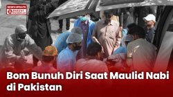 Bom Bunuh Diri Saat Maulid Nabi di Pakistan