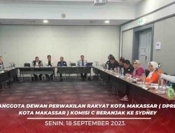 Komisi C DPRD Makassar Hadiri Undangan AASCTF di Australia
