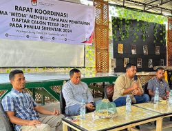 Rapat Koordinasi KPU Soppeng: Media dan DCT dalam Sorotan
