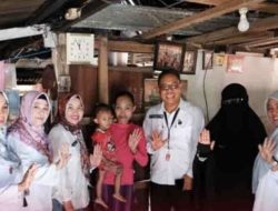 Sekretariat DPRD Makassar Kunjungi Penderita Gizi Buruk Dalam Rangka Wujudkan “Makassar Zero Stunting 2024”