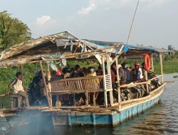 No Macet-Macet, Berkat Subsidi Tepat Perahu Rakit Siap Berangkat