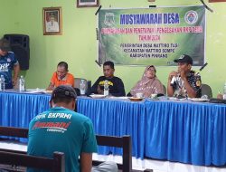 Pemdes Mattiro Tasi Gelar Musyawarah Bahas Penetapan dan Pengesahan RKP Desa TA 2024