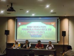Helat Porkot ke VIII2023: Ketua KONI Makassar Perkenalkan Inovasi Sport Dukung Program Wali Kota