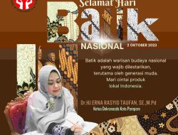Ucapkan Selamat Hari Batik Nasional, Erna Taufan Ungkap Hubungan Batik dan Syiar Islam