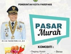 Pemkot Parepare Gelar Pasar Murah di Kecamatan Ujung