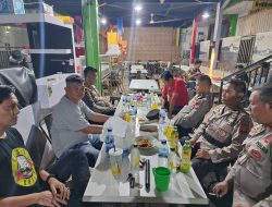Pastikan Kondusif, Kapolres Pelabuhan Makassar Cek Pos Pam Pasar Butung