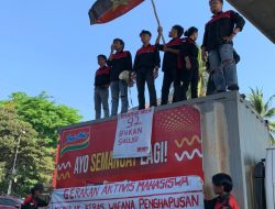 Gerakan Aktivis Mahasiswa Demo Tolak Wacana Penghapusan BBM Pertralite