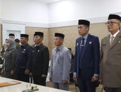Bupati Pinrang Lantik dan Ambil Sumpah 6 Pejabat Pimpinan Tinggi Pratama Hasil Seleksi Terbuka