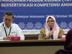 Diskop Koperasi UMKM Makassar Gandeng Poltekpar Makassar Gelar Pelatihan Pengolahan Produk Kuliner Bersertifikasi