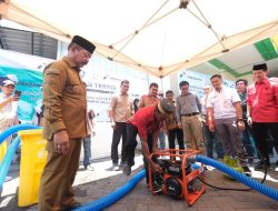 Wabup Gowa Apresiasi Bantuan Pompa Air Konversi BBM ke BBG Bagi Petani di Gowa 