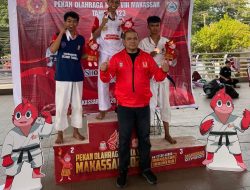 Dokter Koboi Semangati Kenshi Pemenang Porkot Makassar 2023