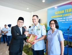Pamit Sebagai Danlanud Sultan Hasanuddin, Marsma TNI Benny Arfan Puji Wali Kota Makassar
