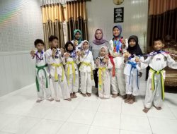 Sabet 12 Medali di Kejuaraan Poltek Cup 2023, Istri Wabup Sidrap Jamu Atlet Taekwondo