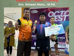 Siswa SMAN 7 Pinrang Raih Juara 1 di Kejuaraan Tennis Meja Antar Club di Jakarta