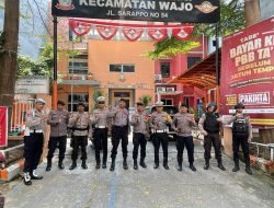 Antisipasi Gangguan Kamtibmas Pemilu dan Pilpres 2024, Polres Pelabuhan Makassar Gencar Patroli Cipta Kondisi