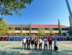 KPU Makassar Edukasi Siswa SMTI Ke TPS Memilih
