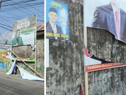 Polisi Buru Pelaku Aksi Pengrusakan Baliho Caleg di Makassar
