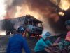 Dua Truk Hangus Terbakar di Gudang Parkiran Kontainer di Makassar, Kerugian Capai 1 Miliar