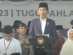 Presiden Jokowi Jadi Pembina Apel Peringatan Hari Santri Nasional 2023