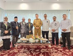 Jelang Peringatan Hari Santri Nasional, Kabid PD Pontren dan Pengurus IMMIM Makassar Audiensi ke Sekprov Sulsel