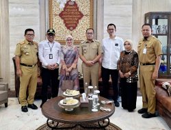 Kabid PD Pontren Bersama Ketua Yasdic IMMIM Audiensi ke Walikota Makassar Jelang Expo Hari Santri 2023