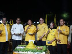 Hamka B Kady Hadiri Perayaan HUT Golkar ke-59 di Takalar