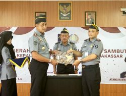 Pimpin Sertijab, Kadivmin Kemenkumham Sulsel Minta Kepala Rudenim Makassar Wujudkan WBK