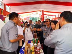 Kanwil Kemenkumham Sulsel Kenalkan Merek Lokal di Festival Merek 2023 Jakarta
