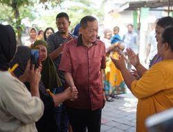 Hamka B Kady Silaturahmi Warga di Dua Kecamatan di Makassar