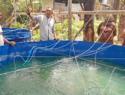 Akhir Pekan, Pj Wali Kota Kunjungi Lokasi Budidaya Ikan Air Tawar Warga di Bukit Indah