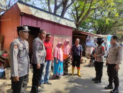 Polri Hadir Ditengah Masyarakat, Satbinmas Polres Pelabuhan Makassar Ingatkan Pentingnya Rasa Aman dalam Kehidupan